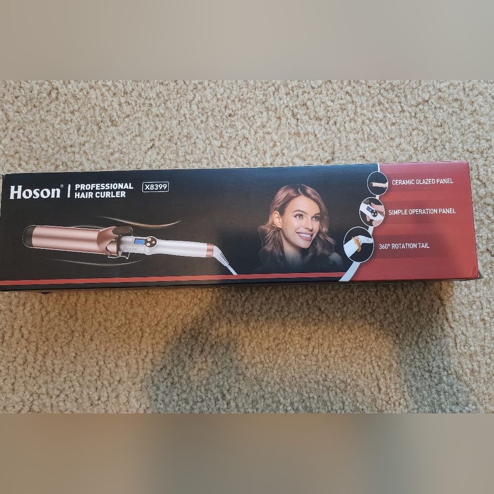 NEW IN BOX: Professional Hair Curler - Gold